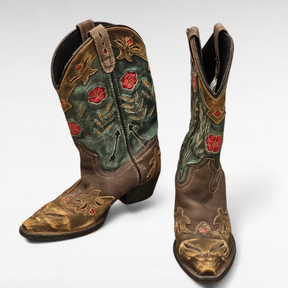 Laredo Miss Kate Cowboy Western Boots Size 6 - Picture 3 of 16